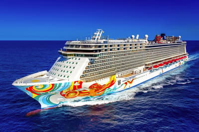 Picture of the Norwegian Getaway cruise ship